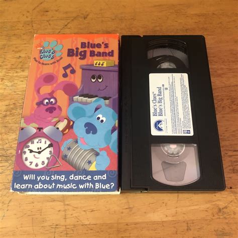 blues clues blues big band vhs|blue's big band home media.